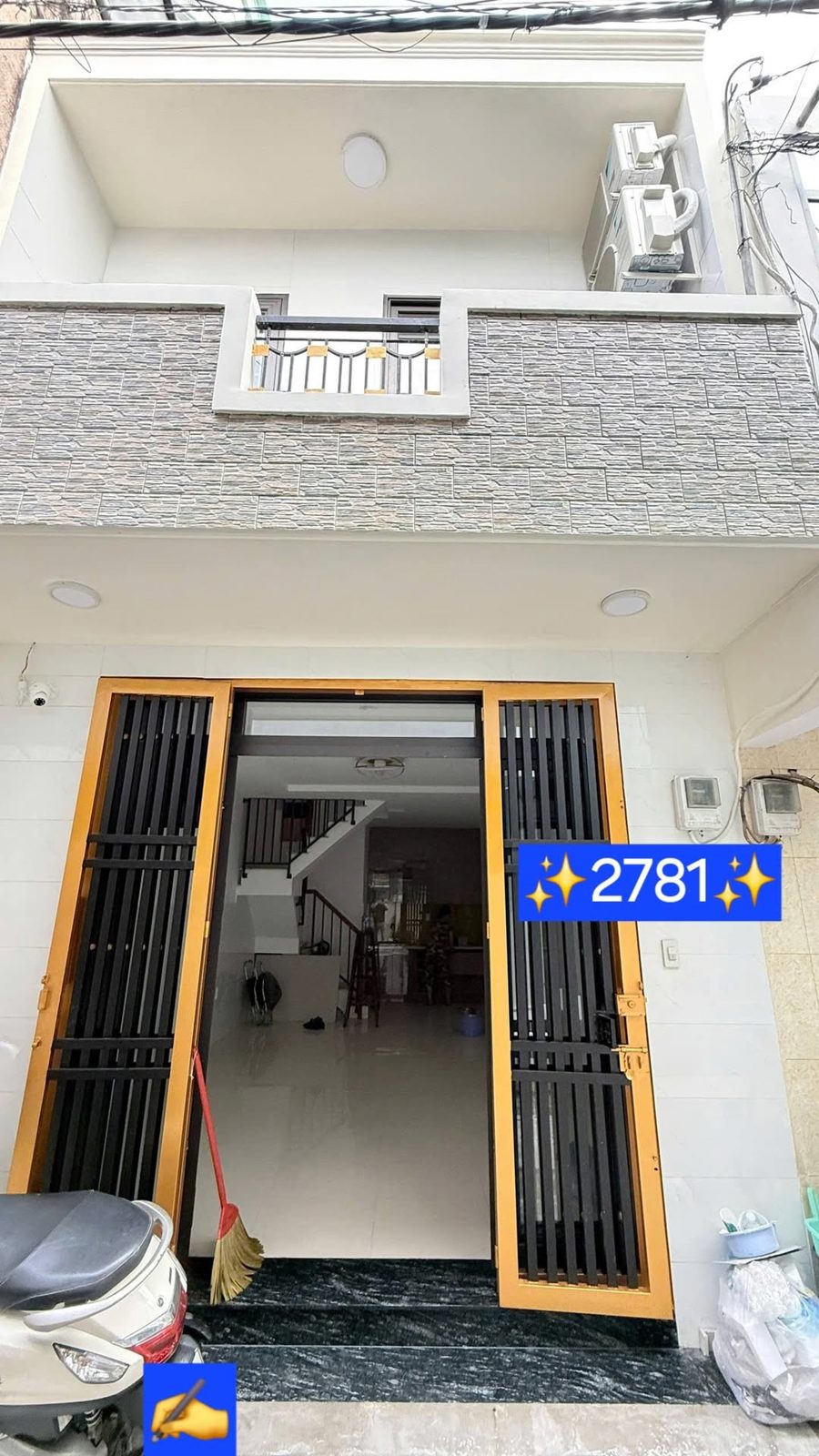 Nhà phố 4m × 8,5m tại Tân Phú - Đường Hòa Bình Tân Phú - MS 2781